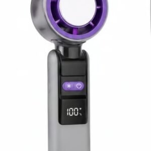 Grey - Black Rechargeable Handheld Air Circulator